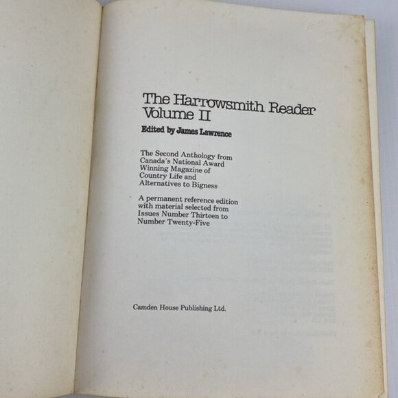 Harrowsmith Reader Book Vol II 1980 Softcover - Picture 8 of 14